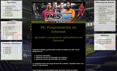 Miniatura del estilo Pi Evolution Soccer