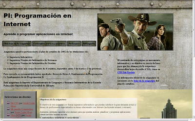 Miniatura del estilo CSS Walking Dead