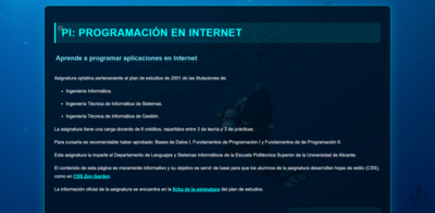 Miniatura del estilo Abismo Marino - Buceo